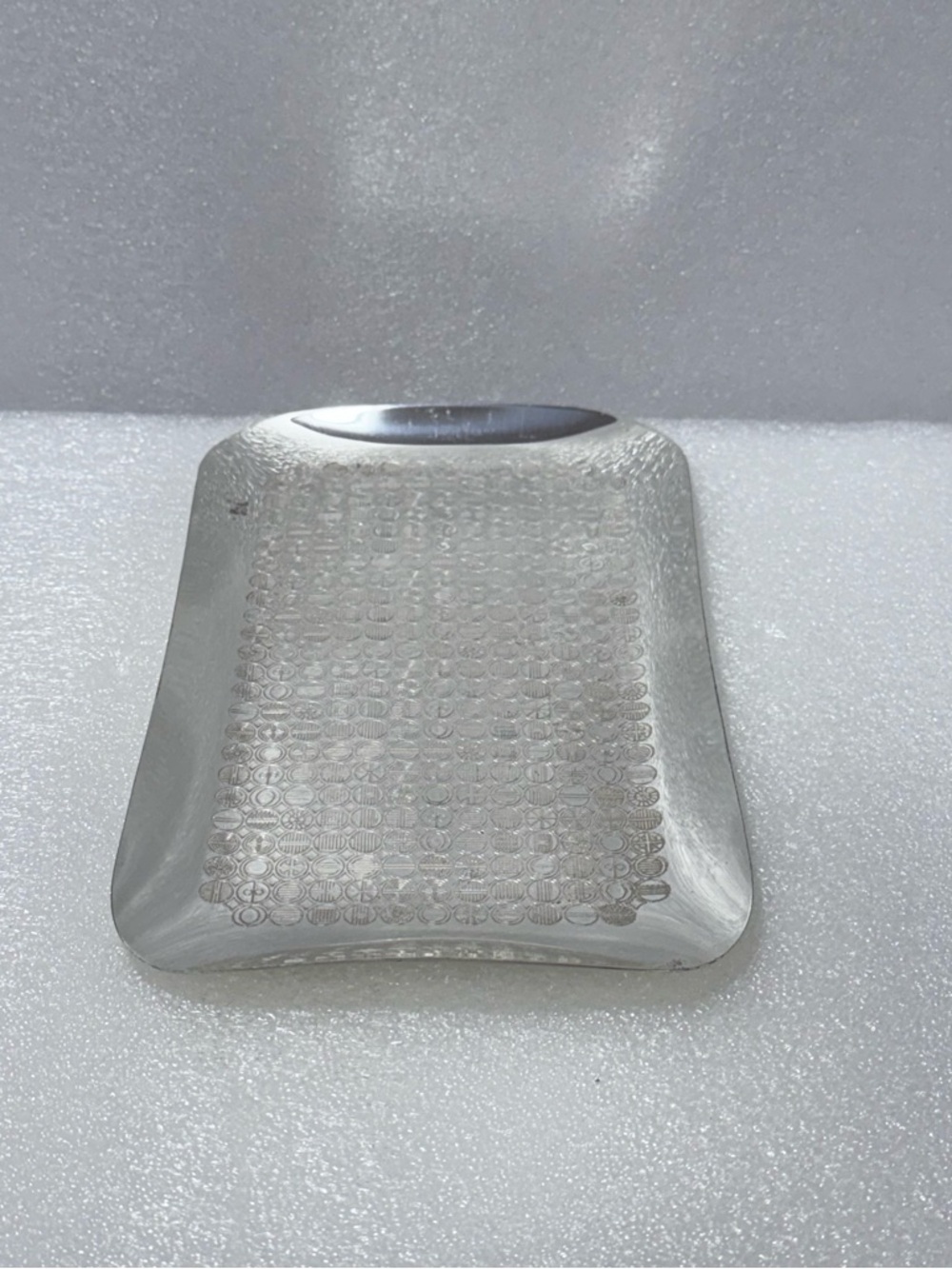 Vintage WFM S-Collection Germany Mid Century EP Silver Plated Brass Tray